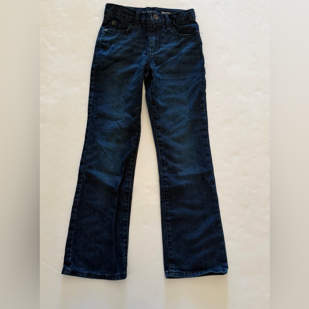 Kids Dark Blue Bootcut Jeans